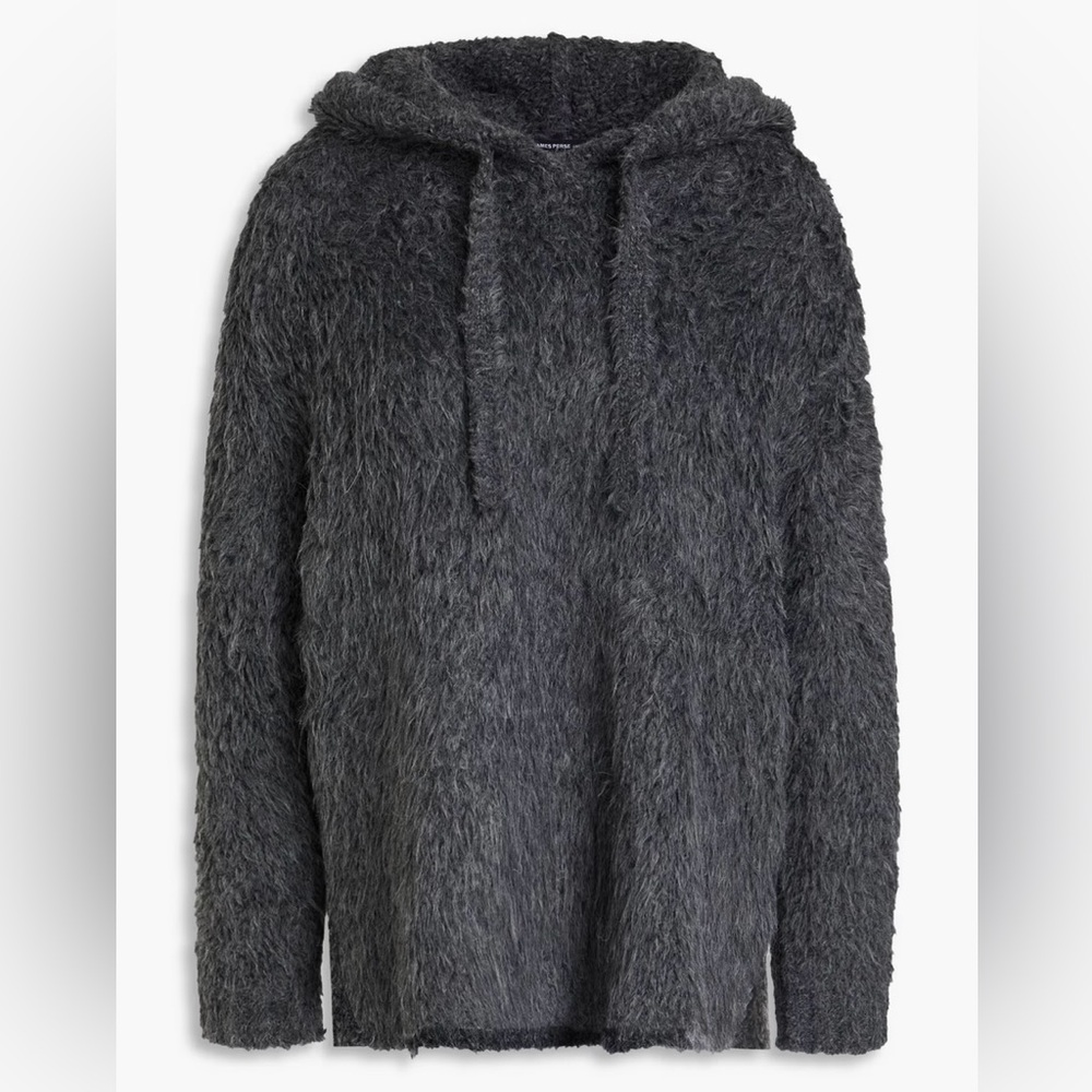 ❤️ NWT JAMES PERSE BRUSHED KNITTED HOODIE